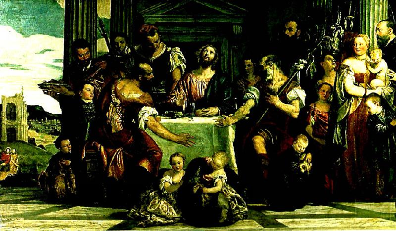 Paolo  Veronese supper at emmaus China oil painting art